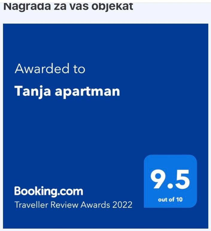 ג'אגודינה Tanja Apartman מראה חיצוני תמונה